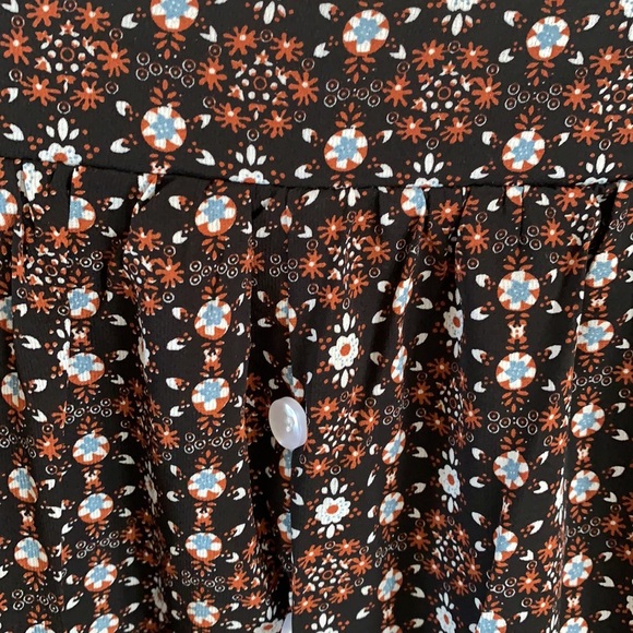 Catch Stitch Floral Skirt - Picture 4 of 6